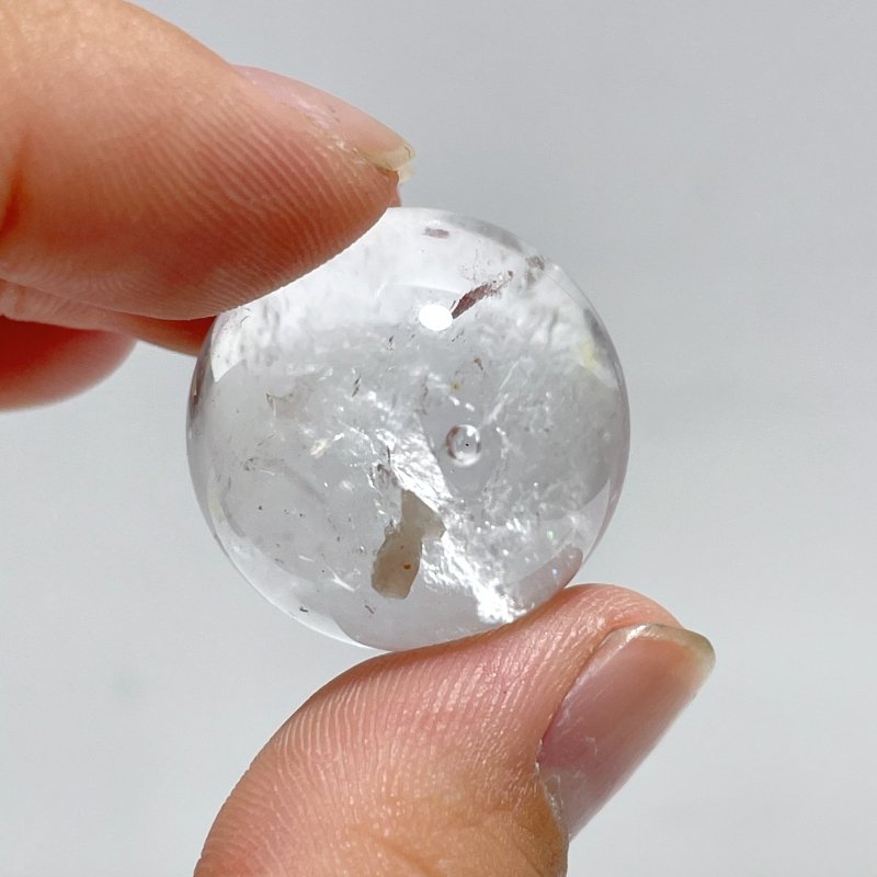 Enhydro Quartz Sphere With Moving Bubble - Wholesale Crystals