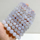 10 Pieces Blue Chalcedony Bracelets Closeout