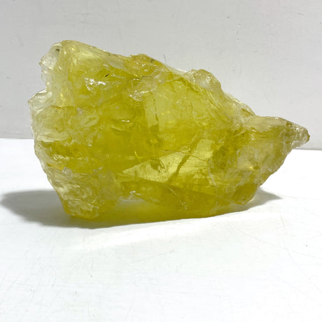 Unique Citrine Raw Stone Specimen With Beautiful Rainbow #4