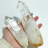 Fat Clear Quartz Large Points Raw Bottom Wholesale - Wholesale Crystals