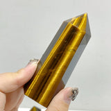 Fat Yellow Tiger Eye Point Wholesale -Wholesale Crystals