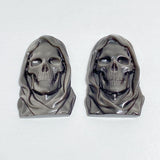 Silver Sheen Obsidian Skull Carving Wholesale
