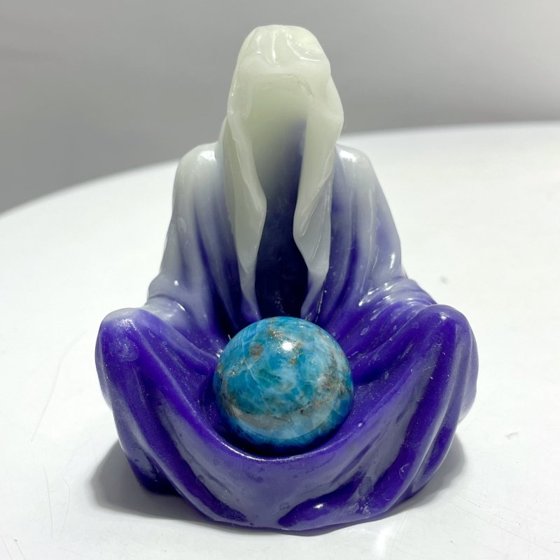 Fluorescent Resin Wizard Crystal Stand Wholesale - Wholesale Crystals