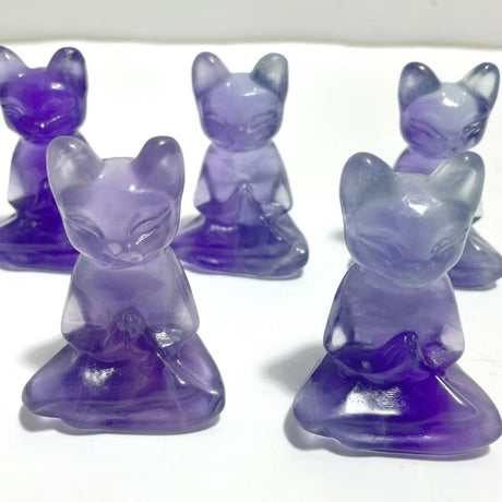 Fluorite Cat Carving Crystals Wholesale - Wholesale Crystals