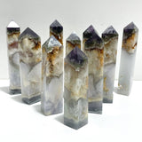 Fluorite Mixed Pyrite Four - sided Point Wholesale - Wholesale Crystals