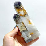 Fluorite Mixed Pyrite Four - sided Point Wholesale - Wholesale Crystals
