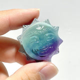 Fluorite Sun Carving Wholesale - Wholesale Crystals