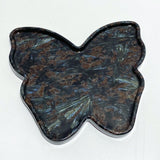 Garnet Mixed Astrophyllite Butterfly Plate Home Decor Wholesale - Wholesale Crystals
