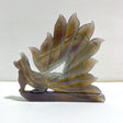 Geode Agate Druzy Nine - tailed Fox Carving 13 - Wholesale Crystals