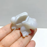 Geode Druzy Agate Frog Carving Wholesale - Wholesale Crystals
