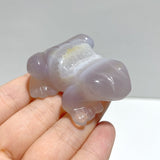 Geode Druzy Agate Frog Carving Wholesale - Wholesale Crystals