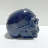 Geode Druzy Agate Large Skull Carving - Wholesale Crystals