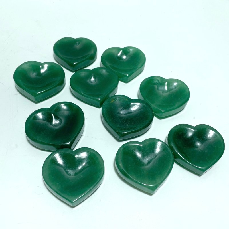 Green Aventurine Heart Moon Bowl Wholesale - Wholesale Crystals