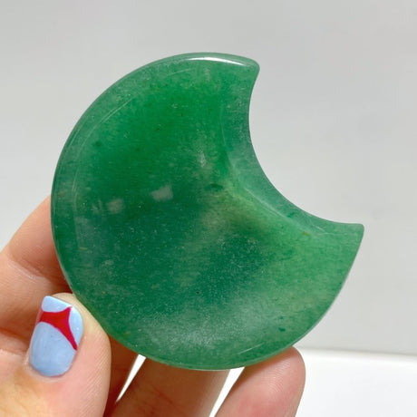 Green Aventurine Heart Moon Bowl Wholesale - Wholesale Crystals