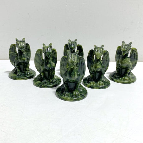 Green Jade Flying Dragon Carving Wholesale - Wholesale Crystals