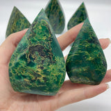 Green Mica Arrow Head Shape Wholesale -Wholesale Crystals
