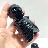 Halloween Obsidian Skull Carving Wholesale - Wholesale Crystals