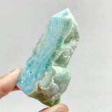 Hemimorphite Four-sided Tower Raw Side Wholesale -Wholesale Crystals