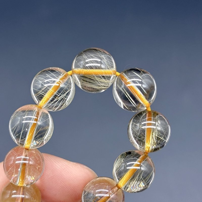 High Grade Rutile Crystal Bracelet(HGUB17) - Wholesale Crystals