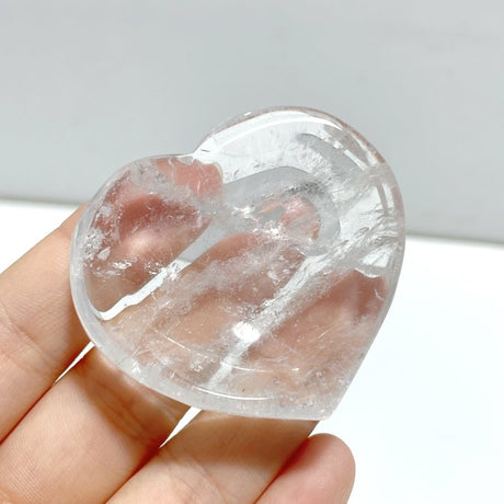 High Quality Clear Quartz Heart Shape Bowl Wholesale - Wholesale Crystals