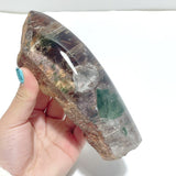 High Quality Garden Quartz Crystal Point Raw Back - Wholesale Crystals