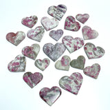 High Quality Red Tourmaline Heart Wholesale - Wholesale Crystals