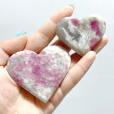 High Quality Red Tourmaline Heart Wholesale - Wholesale Crystals