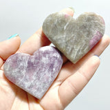 High Quality Red Tourmaline Heart Wholesale - Wholesale Crystals