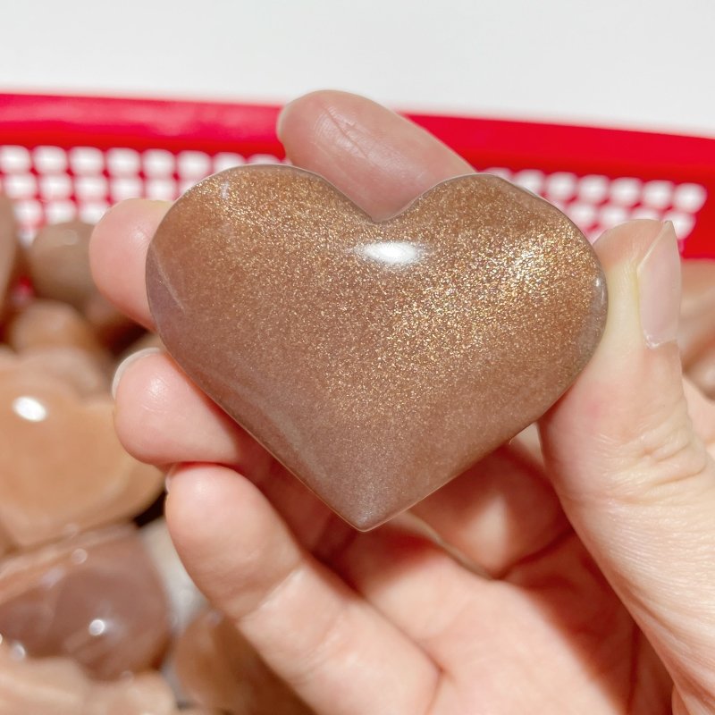 High Quality Sunstone Heart Wholesale - Wholesale Crystals