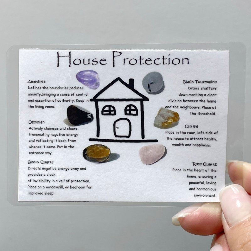 House Home Protection Crystal Set Gift Box Wholesale Shrink Wrap Packaging - Wholesale Crystals