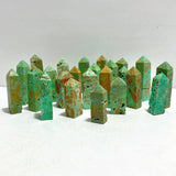 Indonesia Turquoise Four - sided Tower Point Wholesale - Wholesale Crystals