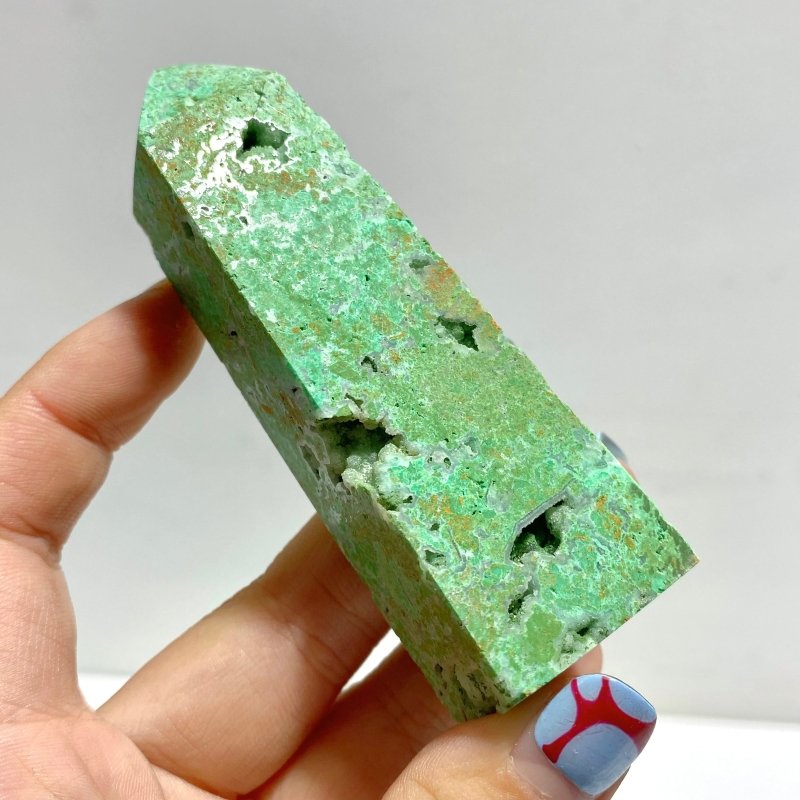 Indonesia Turquoise Four - sided Tower Point Wholesale - Wholesale Crystals
