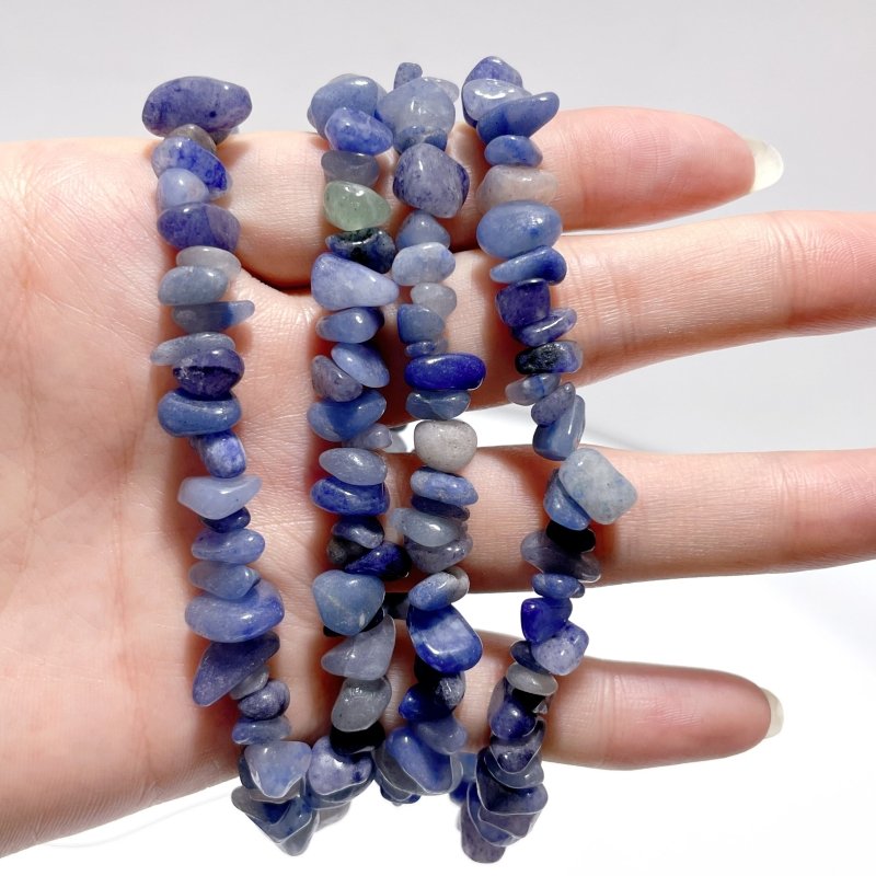 Irregular Crystal Chips Stone DIY Garnet Prehnite Amethyst Loose Beads #4 - Wholesale Crystals