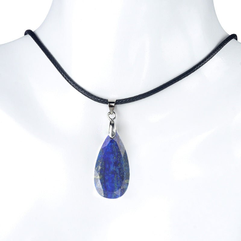 KS1691 - Cut Faceted Diamond Shape Crystal Pendant -Wholesale Crystals