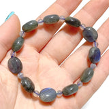 Labradorite Oval Shape Mixed Mini Beads Bracelets Wholesale - Wholesale Crystals
