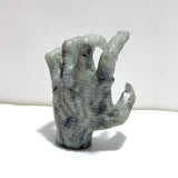 Labradorite Witchcore Demon Hand Carving - Wholesale Crystals