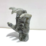 Labradorite Witchcore Demon Hand Carving - Wholesale Crystals