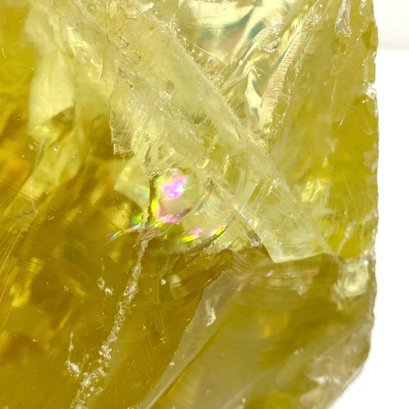 Large Citrine Raw Stone Specimen With Beautiful Rainbow 1 - Wholesale Crystals