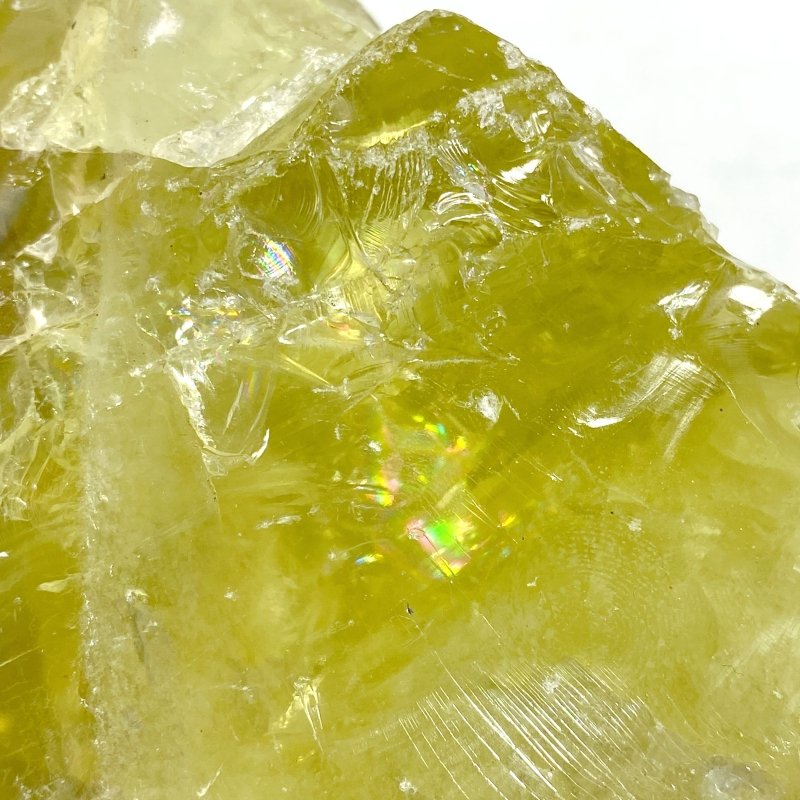 Large Citrine Raw Stone Specimen With Beautiful Rainbow 2 - Wholesale Crystals