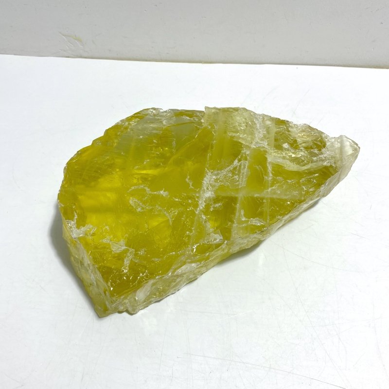 Large Citrine Raw Stone Specimen With Beautiful Rainbow 7 - Wholesale Crystals
