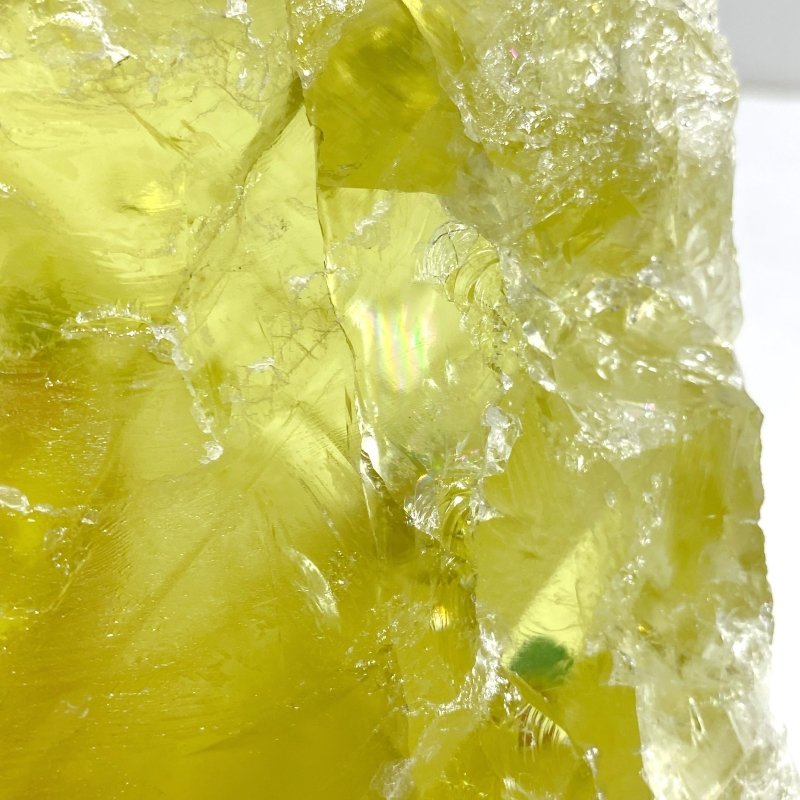 Large Citrine Raw Stone Specimen With Beautiful Rainbow 7 - Wholesale Crystals