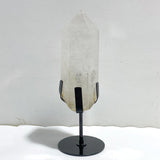 Large Clear Quartz Point Raw Bottom With Stand -Wholesale Crystals