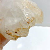 Large Clear Quartz Point Raw Bottom With Stand B3 -Wholesale Crystals