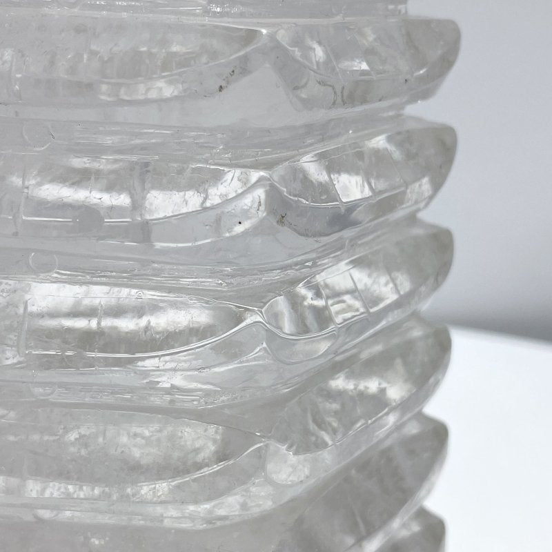 Large Clear Quartz Wenchang Tower 13 - level Pagoda - Wholesale Crystals