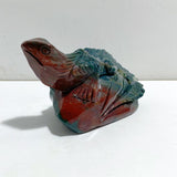 Large Ocean Jasper Lizard Carving -Wholesale Crystals
