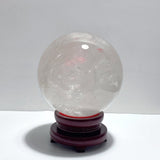 Large Rare 23.5cm Clear Quartz Sphere For Collection - Wholesale Crystals