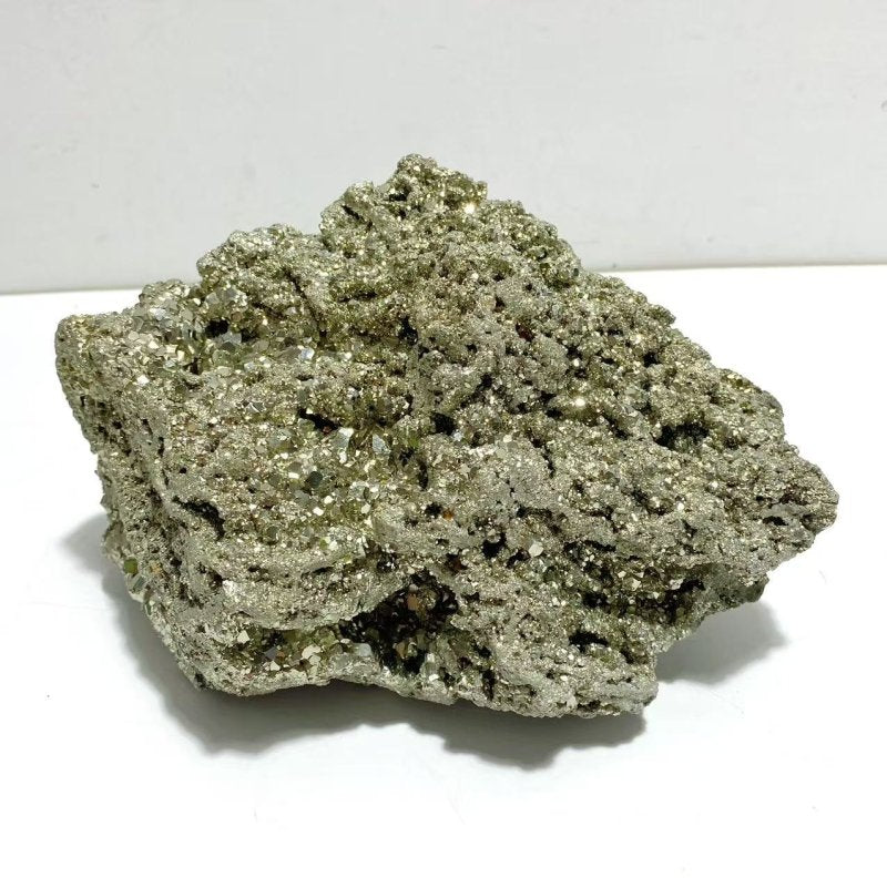 Large Raw Pyrite Stone Mineral Specimen - Wholesale Crystals