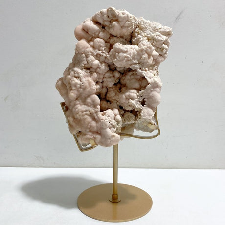 Large Raw Stilbite Specimen With Stand #3 -Wholesale Crystals