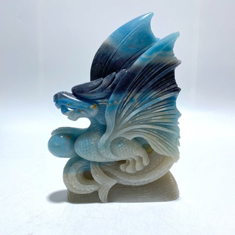 Large Trolleite Flying Dragon Carving - Wholesale Crystals
