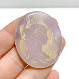 Laser Printing Golden Twelve Olympians Agate Stone DIY Accessories Wholesale - Wholesale Crystals